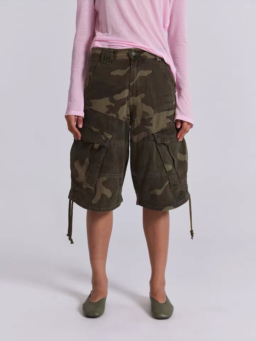 Jaded London Camo Short